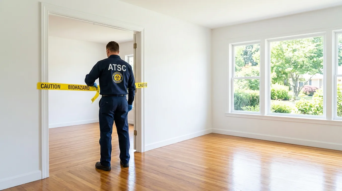 Certified biohazard cleanup crew performing Decomposition Cleanup in Croton-on-Hudson